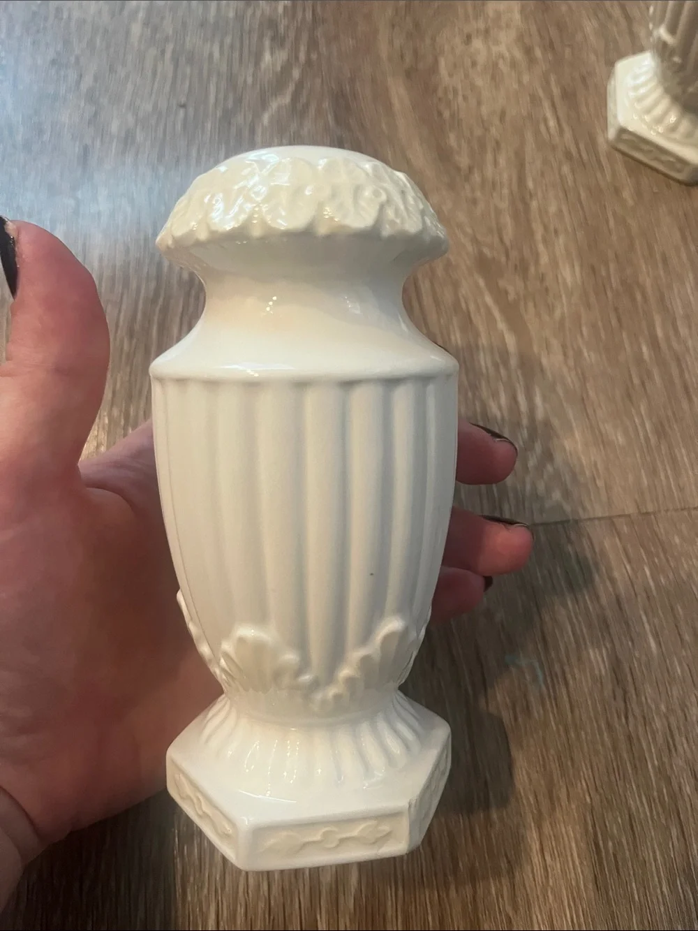 Lenox Butlers Pantry Ceramic Floral-Top Salt & Pepper Shaker Set